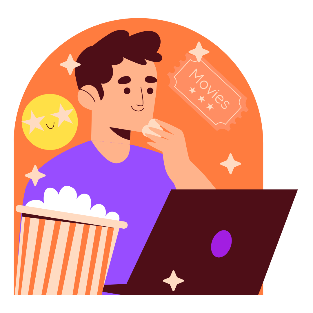 boy watching movie boy watching movie